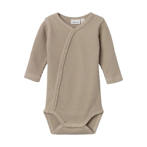 NAME IT Unisex Baby Nbnwaffe LS Wrap Body Noos Wrap