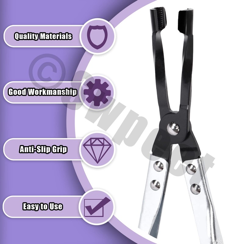 Swpeet 1Pcs Valve Seal Pliers Heavy Duty 270mm Length Valve