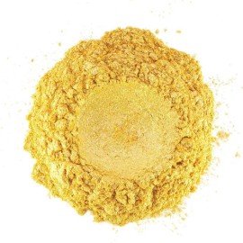 Hebbe Cosmetics Mica Mineral Cosmetica Pigmento 1 Pza 10g Dorada