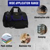 FASTECH 22 Inch Tools Bag, Waterproof Wide Mouth Tool Kit,