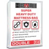H-BOLT Heavy Duty, Reusable and Protective Mattress Storage Bag -