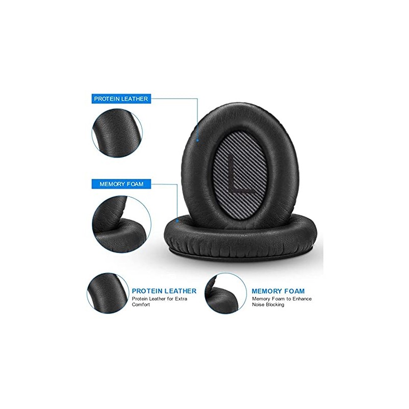 Bose Quiet Comfort 35 Replacement Ear Cushions Kit Soft Protein