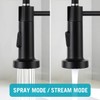 DJS Touchless Kitchen Faucets with Pull Down Sprayer Matte Black