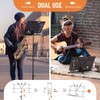 CAHAYA 2 in 1 Dual Use Folding Sheet Music Stand