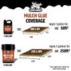 Liquid Rubber Pre-Mixed Mulch Glue - Long Lasting Bond for