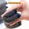 QUZGVEXA Stainless Steel Scrubber Sponges, 6-Pack, Heavy Duty, Non-Scratch, Kitchen