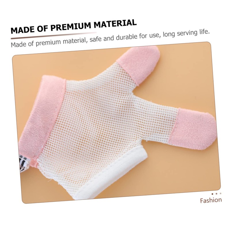 Kisangel 1 Pair Thumb Stop Gloves Finger Guard Gloves for