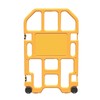 1 Panel Portable Safety Barrier, Mobile Safety Barricade, Foldable Security