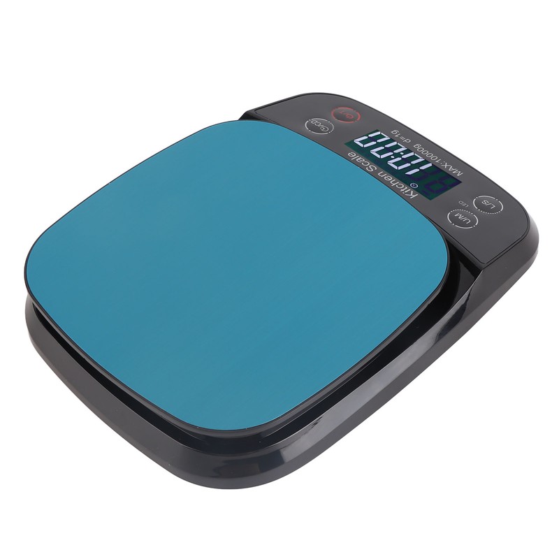 Kitchen Scale Waterproof 10kg 1g High Accuracy Digital Display Small