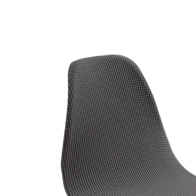 Fenteer Armless Shell Chair Seat Cover Washable Removable Modern Ritual