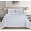 Fancy Collection 3pc King/California King Embossed Oversized Coverlet Bedspread Set