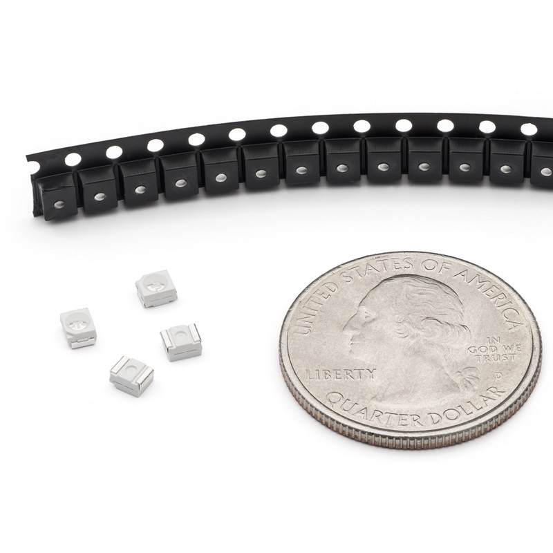 20 Pieces of PLCC-2 Surface Mount LEDs, 3528 Size SMD