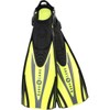 Aqua Lung Express ADJ Strap Heel Diving Fin (Yellow, Small)