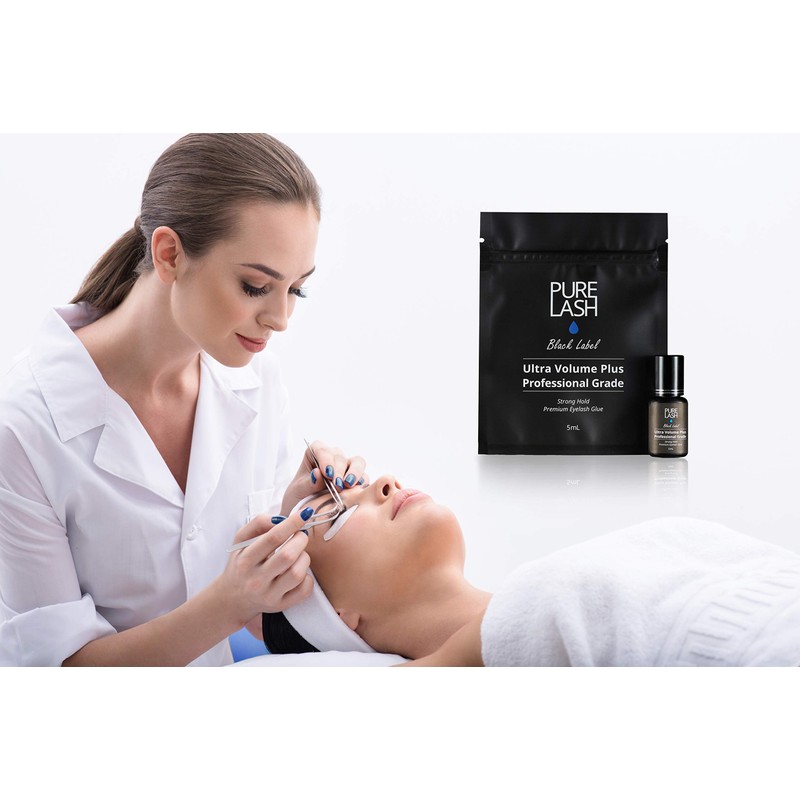 Strong Professional Eyelash Extension Glue / Pure Lash / Black