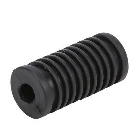 KIMISS Motorcycle shift pedal pad, silica gel, vintage footrest pad, replacement for DL 650 V‑Strom 2007-2016 (black)