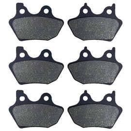Brake Pads Front and Rear for Harley Davidson Electra Glide Standard,Ultra Classic,Touring FLHT/FLHTi,FLHRCi Road King Classic,Street Glide,Dyna Sportster Sport 1200 Anniversary Edition XLH 883