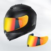 JQF Gear C70 Helmet Visor Replacement Face Shield Compatible with