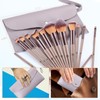 HEYMKGO Makeup Brush Set, Professional Make Up Brush Set, 15