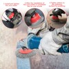 RUCUDIM Wire Brush Angle Grinder Flex, Cup Brush Angle Grinder,