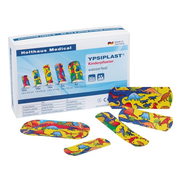 YPSIPLAST® Children's Plasters 50 Strips Waterproof