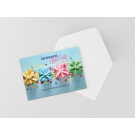 Burg Street Creations German Birthday Card - Zum Geburtstag Alles Gute (Colorful Birthday Gifts)