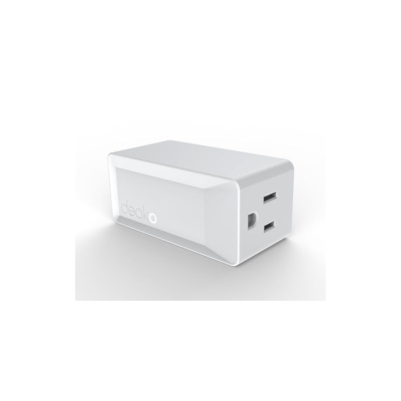 Deako Smart Plug, Compatible with Alexa, Google Assistant, Remote App