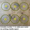 Jucoci Objective Point Markers 6PCS Set Objective Marker Compatible with