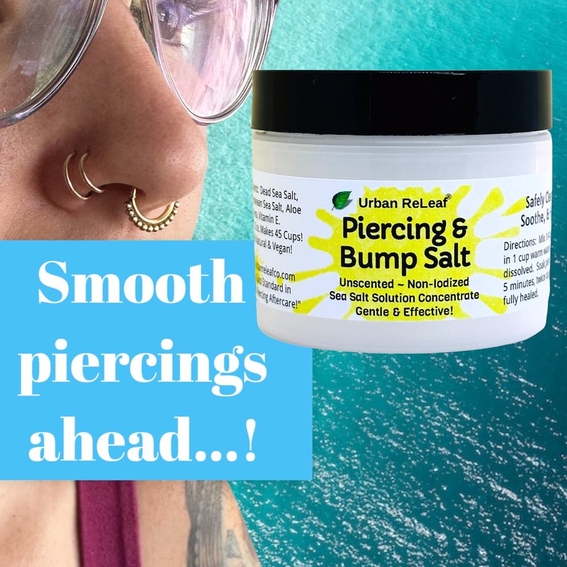 Urban ReLeaf Piercing & Bump Salt ! Unscented Sea Salt