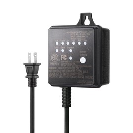 DEWENWILS 30W Outdoor Low Voltage Transformer with Timer and Photocell Light Sensor, 12V DC, ETL Listed