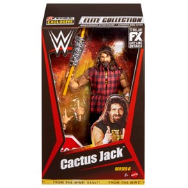 WWE Cactus Jack (Barbed Wire 2x4) from The Vault Ringside Exclusive Series 6