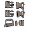 USMC Coyote Buckle Set QR Repair Kit for FILBE Pack