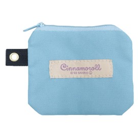 Unic SR-0039CR Kids Pouch, Sanrio Odekake 3-Piece Pouch, Cinnamoroll, Blue, Blue
