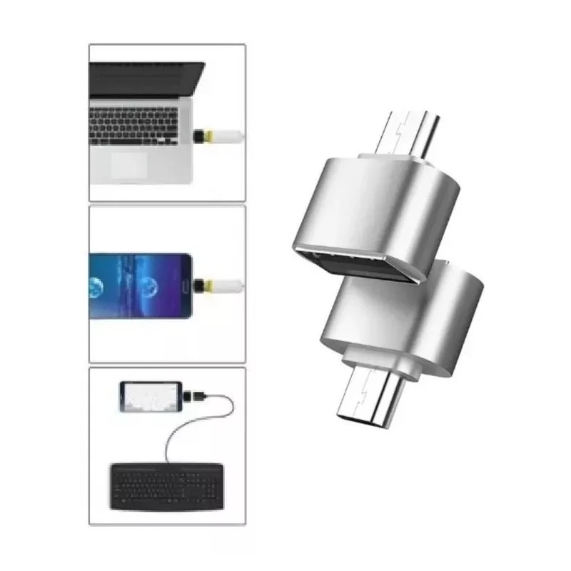 OEM Adaptador Convertidor Otg Tipo C / Usb Para Celular
