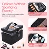 KIPBELIF Clear Makeup Bag Organizers - Multifunction Large Waterproof Portable