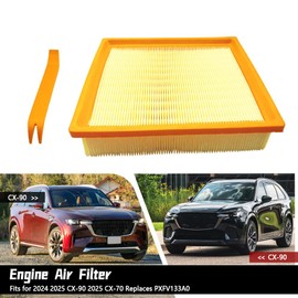 ATFOEEN Engine Air Filter Compatible with CX-90 & CX-70 2024-2025, Premium Filter Model PXFV133A0