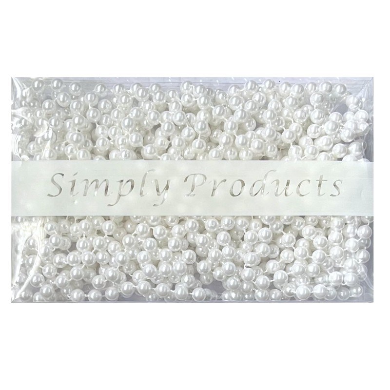 10m Christmas Bead Garland, Luxury Christmas Tree & Room Decoration,
