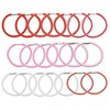 Zac's Alter Ego Set of 20 Assorted Design Assorted Red,