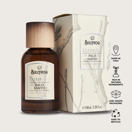 Bullfrog - Elisir N.2 Palo Santo Eau De Parfum Woody, Smoky and Incense Notes with Bergamot, Violet and Jasmine Chords 100ml