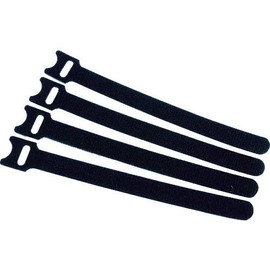 TRUSCO MKSW1915BK Magic Band, Weather Resistant Strap, 5.9 inches (15 cm), Black
