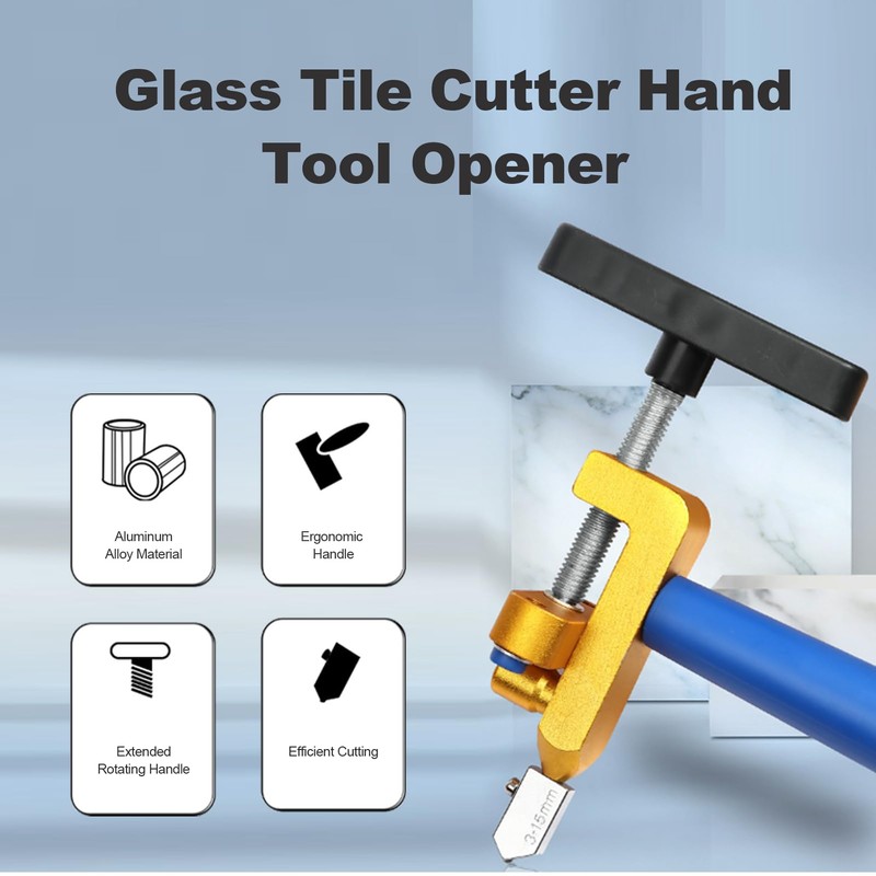 Manual Tile Cutter Hand Tool Opener Multifunctional 2 in 1