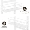 Orimade 4 Tier Adjustable Anti-slip Shower Caddy over Shower Head,Rustproof