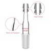 stonylab Glass Inlet Adapter, 1 Pack Borosilicate Glass Straight Inlet