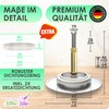 KH® Elegant Universal Bathtub Plug, Diameter 72 mm, Rustproof, for