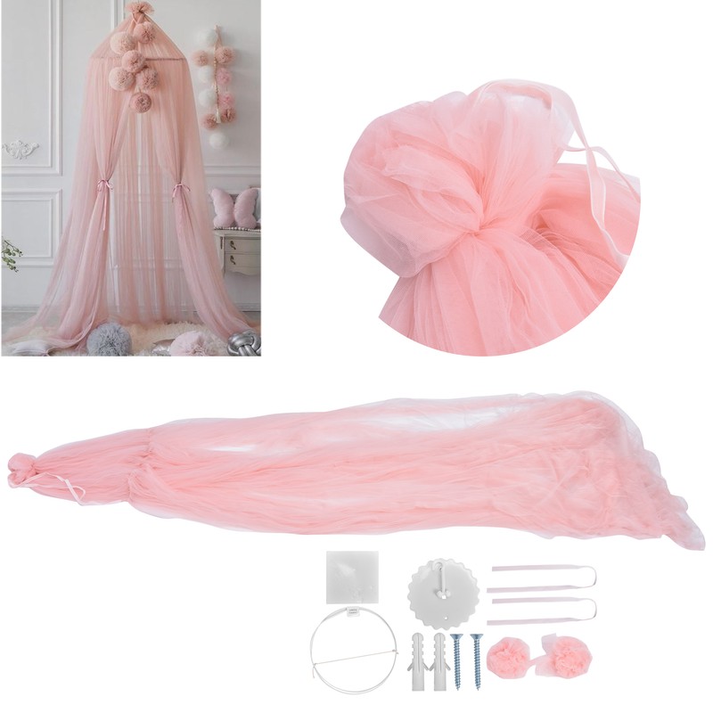Princess Bed Canopy Net Mosquito Protection Decoration Dome Mosquito Net