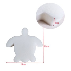 GYWHOOFT 20Pcs Oil Absorbing Scum Sponge for Hot Tub, Oil Absorbing Sponge, Pool Sponge Oil Absorber Hot Tub Accessories Floating Oil & Scum Absorber for Spa & Pool, Turtle Shape