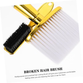 VICASKY 2pcs Hair Sweep Brushes Set Professional Neck Duster Brushes for Hairdressers and Personal Use Lightweight Design for Easy Dusting of Hair and