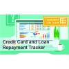 Excel Credit Card and Loan Repayment Tracker Worksheet (Excel) w/Instructions