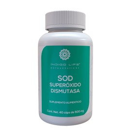 SOD (Super Oxido Dismutasa) 40 Capsulas Veganas de 500 mg