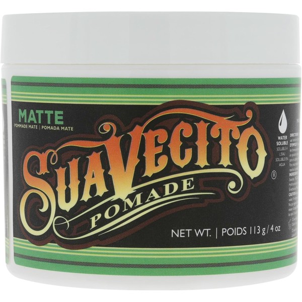 Suavecito Suavecito Pomade Matte (No Shine) Formula 4 oz, 1