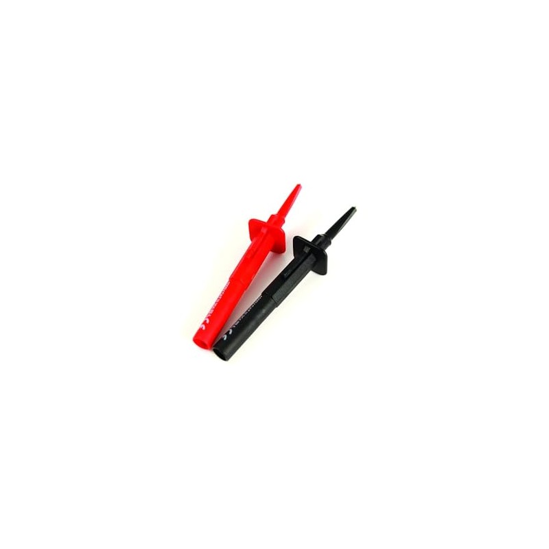Sprung hook probe 1000 V CAT III, black